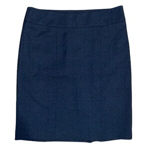 Loft Midi Skirt light plaid pattern womens size 6, new with tags